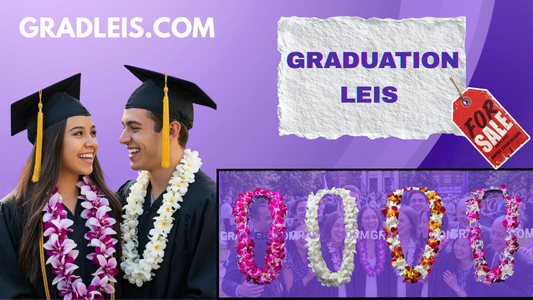 Together We Made It: Matching Graduation Leis for Couples 🎓🌸